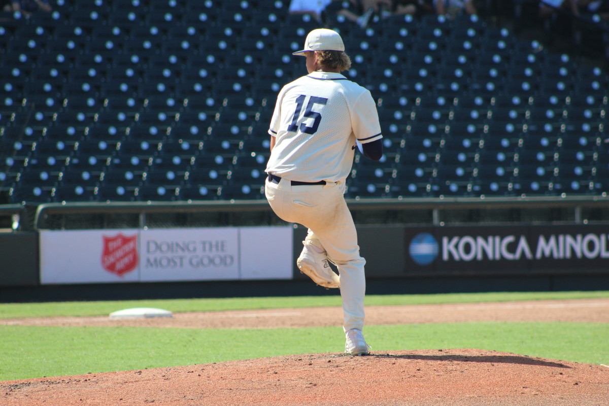 Pearland Flower Mound 6A UIL state championship Texas baseball playoffs 061023 Andrew McCulloch 33